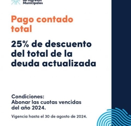 📆😃¡No cuelgues! Están vigentes los beneficios para el pago de tasas hasta el 30 de agosto