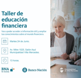 🙂↕️👉 Nuevos talleres del BNA para adultos mayores
